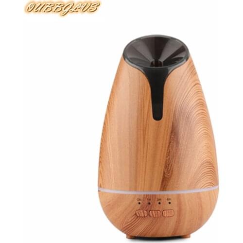 Essential Oil Diffusers 120ml Aromatherapy Diffuser with Cool Mist and 7 Colour Changing LED Light Waterless Auto Off Humidifier
