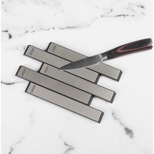 New Double-sided knife sharpener sharpening professional stone fixed grinding stone diamond whetstone oil stone honing stones