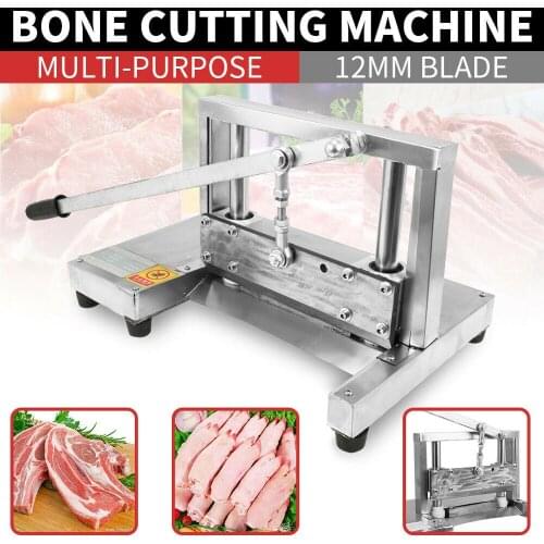 Commercial Bone sawing machine Bone cutting machine Frozen meat cutter Manual Meat Chop Trotter Ribs