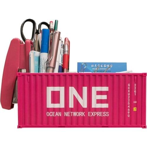 Creative Marine model container, pen container + storage box paper towel box, storage box flower pot can be customized