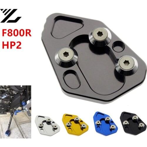 Motorcycle CNC Brand New Side Stand Enlarger Plate Kickstand Enlarge Extension For BMW F800R 2009-2014 HP2 Sport 2008-2010