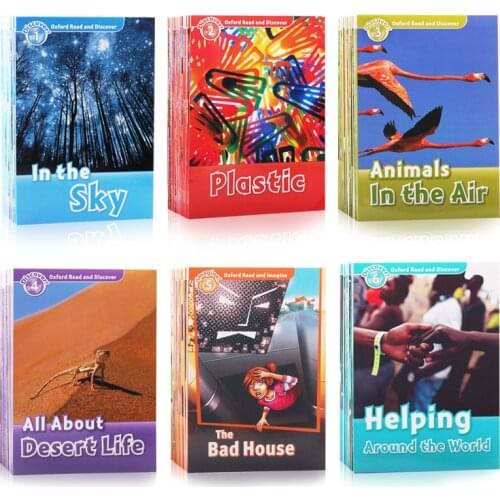 Oxford Read and Discover Oxford Read and Discover 1-6 Level English Picture Book Point Reading Childrens Oxford English Book