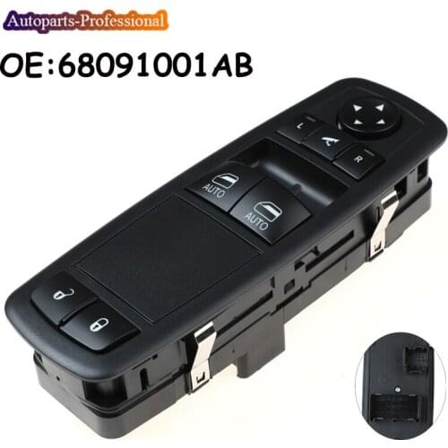 High Quality Power Window Control Switch For 2011-2012 DODGE RAM 1500 8 GANG 68091001AB Car Auto accessorie