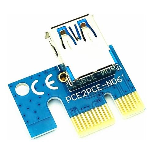 Riser Card PCI-E 1X to 16X Graphics Extension Cable Mining Extended Line USB 3.0 PCI Express Card for BTC Mining Dropshipping
