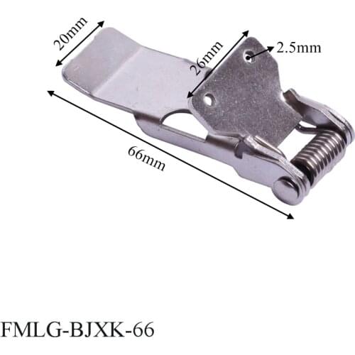 Manufacturing flat plate metal spring clips for led panel ceiling lights