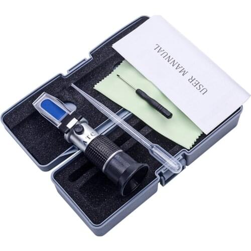 Refractometer Honey Tester 58-90% Brix 38-43°Baume 12-27% water For Beekeeper Honey Refractometer Beekeeping Tool Free Shipping