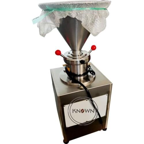 Stainless Steel Stator and Rotor Colloid Mill Mini Peanut Butter Making Machine with CE