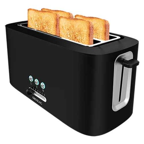 Toaster Cecotec Toast&Taste 16000 Extra Double 1630 W Black
