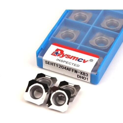 SEHT1204 AFFN X83 DH01 carbide milling cutter blade aluminum copper end face lathe milling CNC tool aluminum copper processing