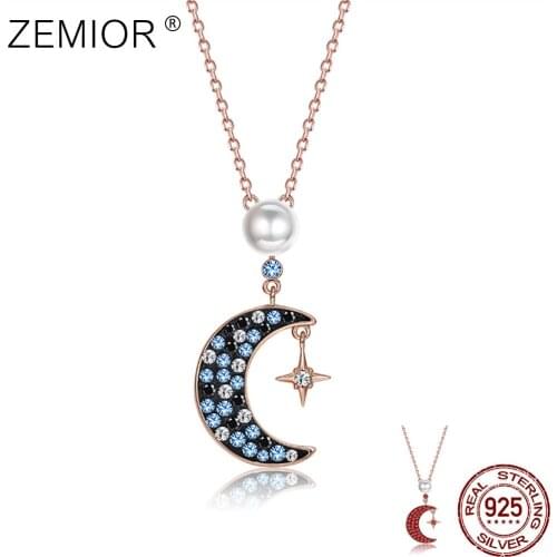 Серебряные ожерелья ZEMIOR China At AliExpress