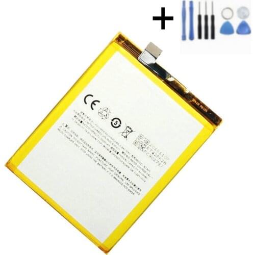 1x 3100mAh Battery Replacement For Meizu Meizy M2 Note BT42C Smart Phone Batteries + Repair Tools kit