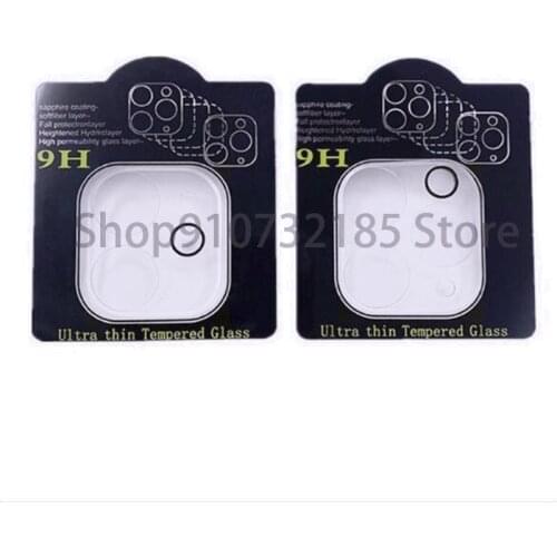 100PCS For PHONE 12 mini/12 pro max/11 Pro Max/ipad pro 2020 3D Full Covered Back Camera lens Tempered Glass Screen Protector