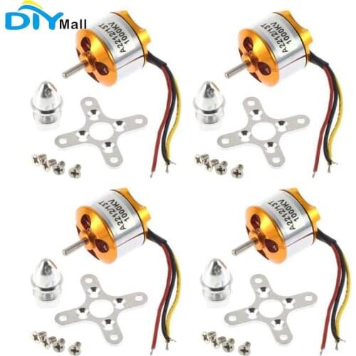 4PCS Brushless Motor XXD A2212 KV1000 Motor Engine For RC Multirotor Aircraft Model Airplane Hobby
