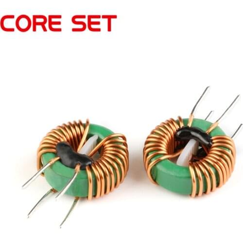 5pcs 2MH 10A Annular Common Mode Filter Inductor 1.0 Wire Choke Ring Inductance 22*14*8mm
