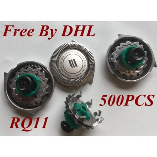 500Pcs RQ11 replace Head razor blade for PHILIPS Shaver rq10 rq12 rq32 RQ1168 RQ1180 RQ1187 RQ1160CC RQ1180CC RQ1175 RQ1195