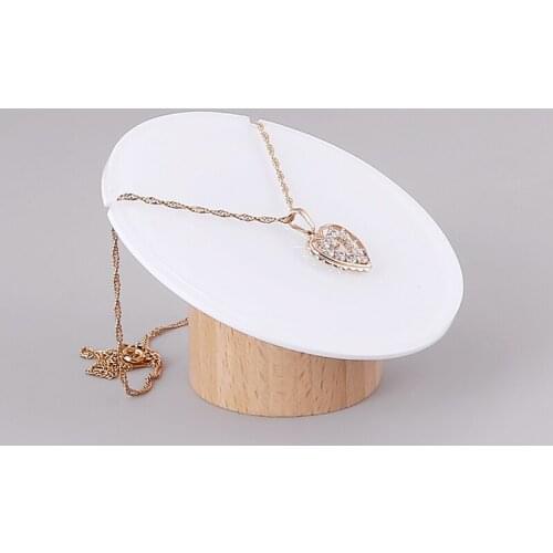 Acrylic stand for necklace bracelet support charms holder pendant display jewellery organizer jewelry exhibitor showcase props