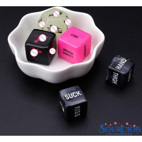 SWT Free Shipping 5pcs Sex Dice Lovers Humour Game Toy Novelty Fun Adult Erotic Love Sexy Posture Couple Party Gift Dices Beads