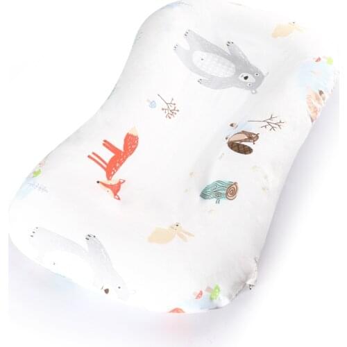 Bionic bed newborn baby anti-shock and anti-pressure artifact anti-spit-up milk portable foldable stereotype anti-spit-up milk