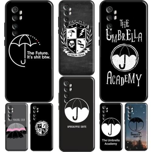 Umbrella Academy Logo For POCO X3 Case For POCO F2 Pro F1 Coque For Xiaomi Mi Note 10 Lite Ultra 9 9T Pro A3