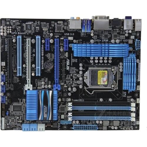 For ASUS P8Z68-V/GEN3 Computer Motherboard LGA 1155 DDR3 For Intel Z68 P8Z68 Desktop Mainboard SATA II PCI-E X16 Used