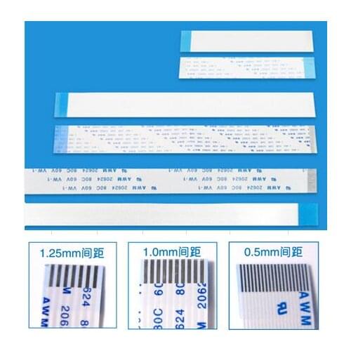 FFC Cable 26P 0.50mm Pitch Jumper, Opposite Side Contacts (Type B), 26 Circuits, 150mm Cable Length,China-made