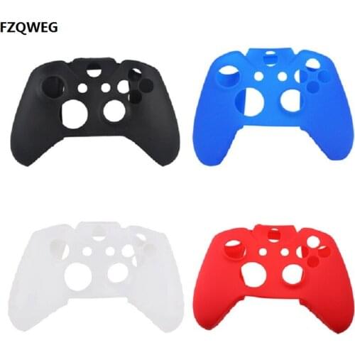 FZQWEG 10 PCS High quality silicone cover case for xbox one controller silicone gel protective case random color