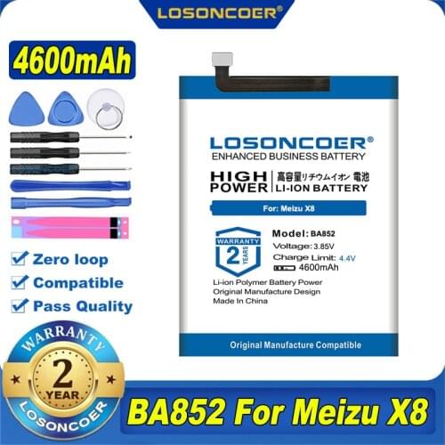 LOSONCOER Meizu X8 Phone Batteries