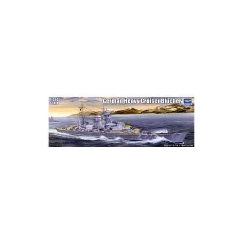 Trumpeter Scale military models 05346 German Navy Heavy Cruiser Blucher