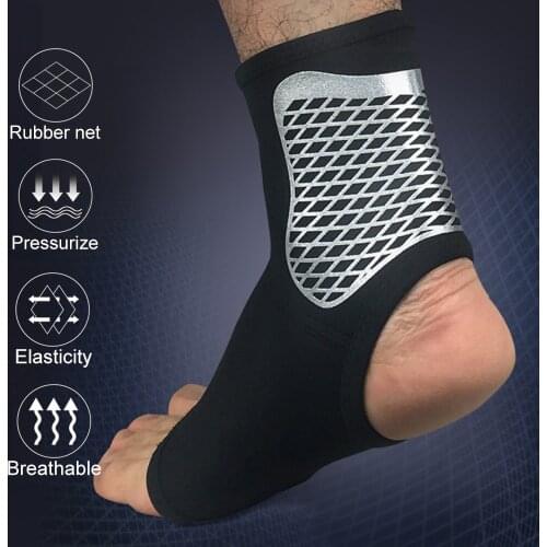 Outdoor Sport Ankle Sprain Brace Foot Support Bandage Achilles Tendon Strap Guard Support Brace Protector Split Sprain Wrap