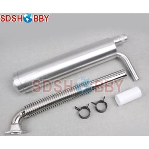 New Special Muffler Canister Set for DLE55, DLE50, DLA56, DA50, EME55 40-85CC Gasoline/Petrol Engines