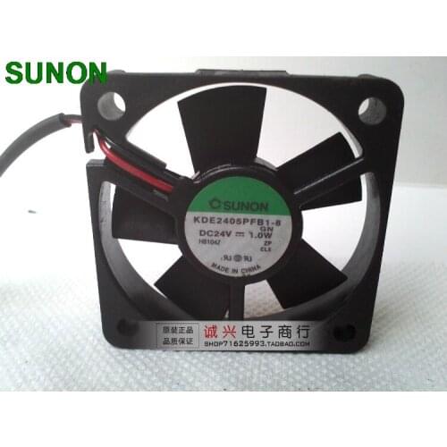 Original For Sunon KDE2405PFB1-8 5CM 5010 24V 1.0W inverter fan