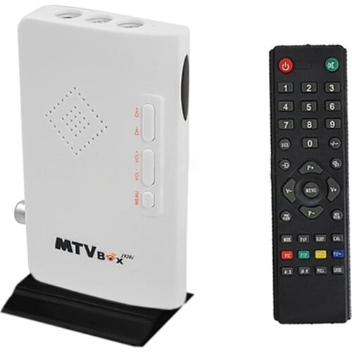 AV To VGA TV Receiver RCA Composite 1080P AV To HDMI-Compatible Audio Converter Adapter Supporting PAL/NTSC With Remote Control