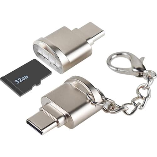 USB 3.1 Type C Card Reader USB-C TF Micro SD OTG Adapter MicroUSB Type-C Memory Card Reader For Samsung Macbook Huawei LeTV