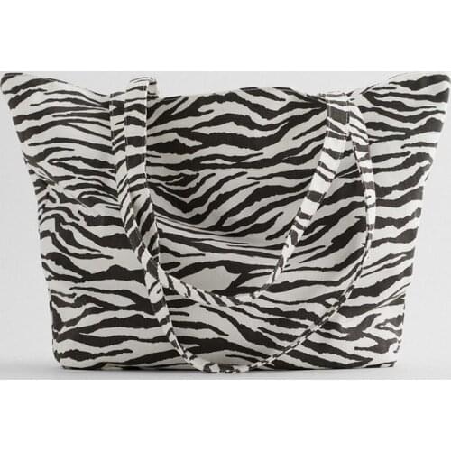 Zebra Pattern Large Capacity Handbags for Women 2020 New Trend Single Shoulder Bags Ladies Shopping Travel Tote Bag Louis Brand