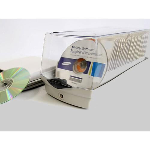 Ymjywl High Quality CD Case 50 Disc Capacity CD/DVD Box With Anti-theft Lock Child Llock For Car And Home Box