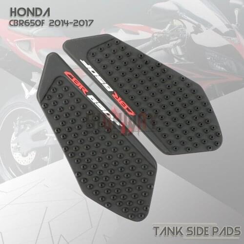 Protector Anti Slip Tank Pad Sticker Gas Knee Grip Traction Side Decal for Honda CBR650F CBR 650F 2014-2017