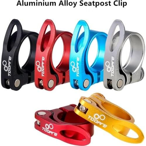 Bicycle Seatposts Clamps CNC Aluminum Alloy Bike Seat tube Clip 31.8mm 34.9mm Diameter Fit 27.2mm 28.6mm 30.4mm 30.8mm 30.9mm
