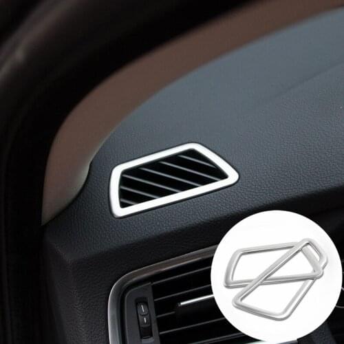 For BMW 5 Series GT F07 Inner Dashboard Side Air Vent Outlet Cover 2010-2017 2pcs Car Accessories Interior Car Decor Car Trim