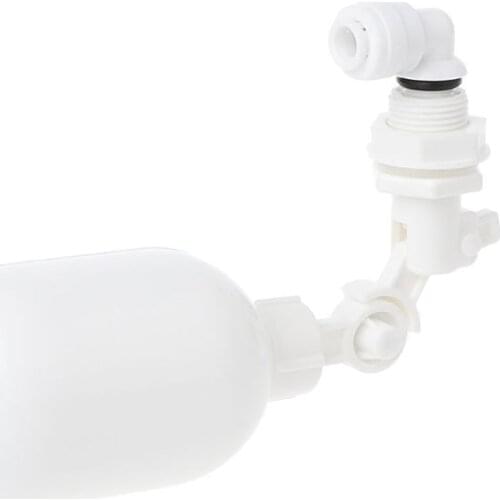 2020 New Plastic Float Ball Valve Shut Off Automatic Feed Fill Fish Tank Aquarium Water