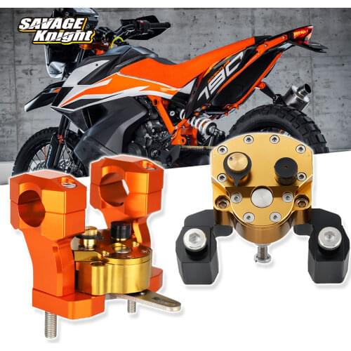 CNC Steering Damper For 790 ADV Adventure 790ADV 2017-2021 2020 Motorcycle Accessories Motorbike Parts Amortisseur Mount Bracket