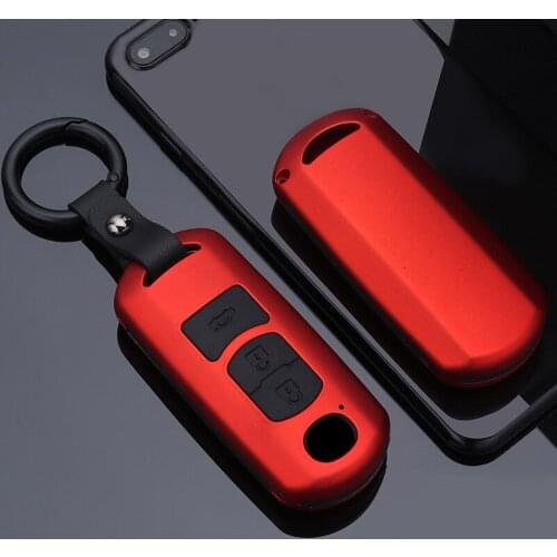 For Mazda 3 6 BL BM GJ Atenza Axela CX-5 CX5 KE KF CX3 CX7 CX9 MX5 2010-2017 ABS+Silicone Car Remote Key Cover Case Accessories