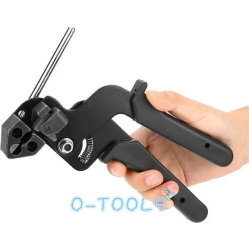 Cable tie gun for stainless steel cable tie hand cable tie fastening tool high quality cable tie tensioning gun plier