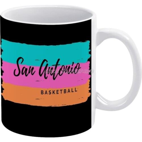 Coffee Mugs 330ml Creative Travel Mug and Cup Office Drinkware Mugs Tazza Tim Duncan Tony Parker Ginobili David Robinson Demar