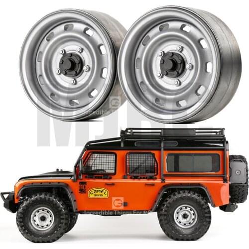 2/4pcs Metal 1.9inch Wheel Hub Beadlock Rim For 1/10 RC Crawler Car TRX4 Bronco RC4WD D90 D110 Axial SCX10 90046 JIMNY CFX VS4
