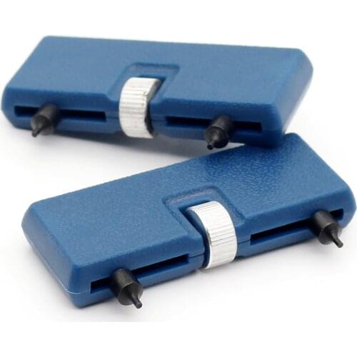 Adjustable Watch Case Opener Repair Watchmaker Tool Wristwatch Battery Remover Watch Repair Tools Two Feet Opening Screw