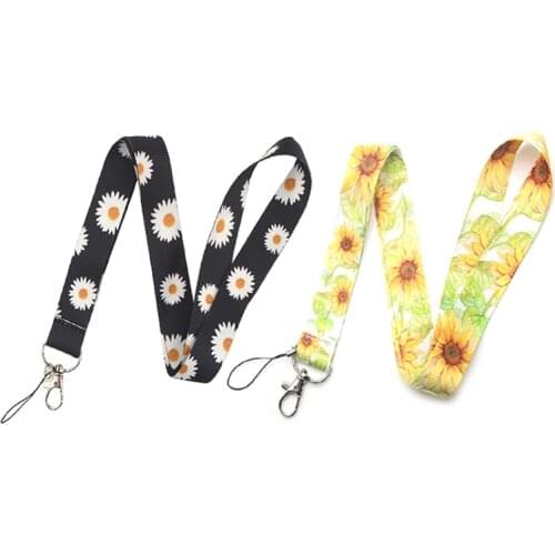 For keys ID Card Neck Strap Lanyard Gym Mobile Phone Straps USB badge holder DIY Neck Strap Hang Rope Lariat Lanyard for iPhone