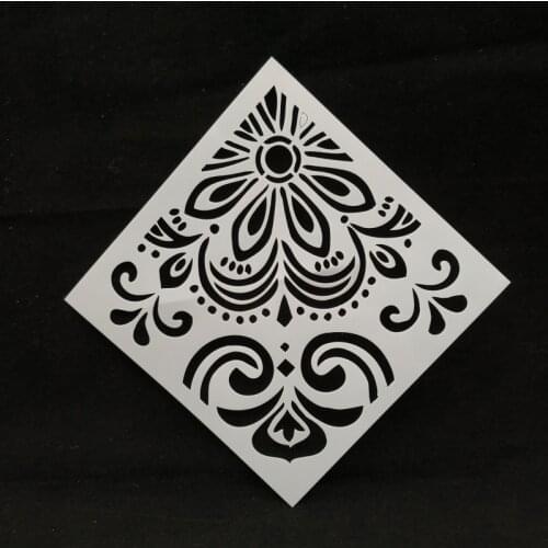 Retro flower Layering Stencils Drawing Color Spray stencil DIY Scrapbook photo album Decorative Embossing DIY Card Crafts