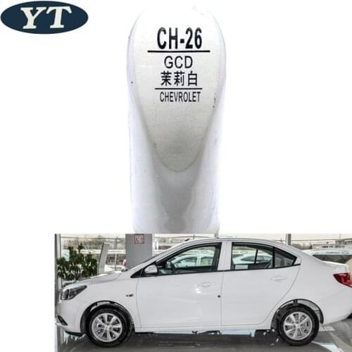 Car scratch repair pen, auto paint pen WHITE color for Chevrolet Cruze, SAIL,aveo,epica, trax,spark malibu,captiva