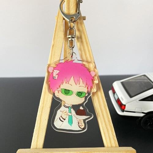 Saiki Kusuo no Sainan Teruhashi Kokomi Anime Acrylic Pendant Keychain Figure Collection Model Toy Gifts