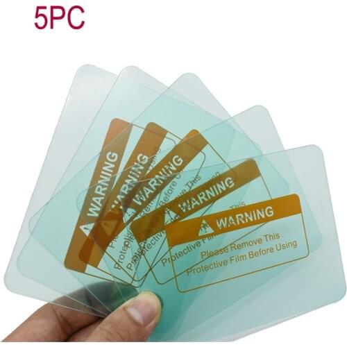 Auto Darkening Welding Lens cover Cover Protector Welding Filter/Welding Helmet Tools 5Pcs /Set